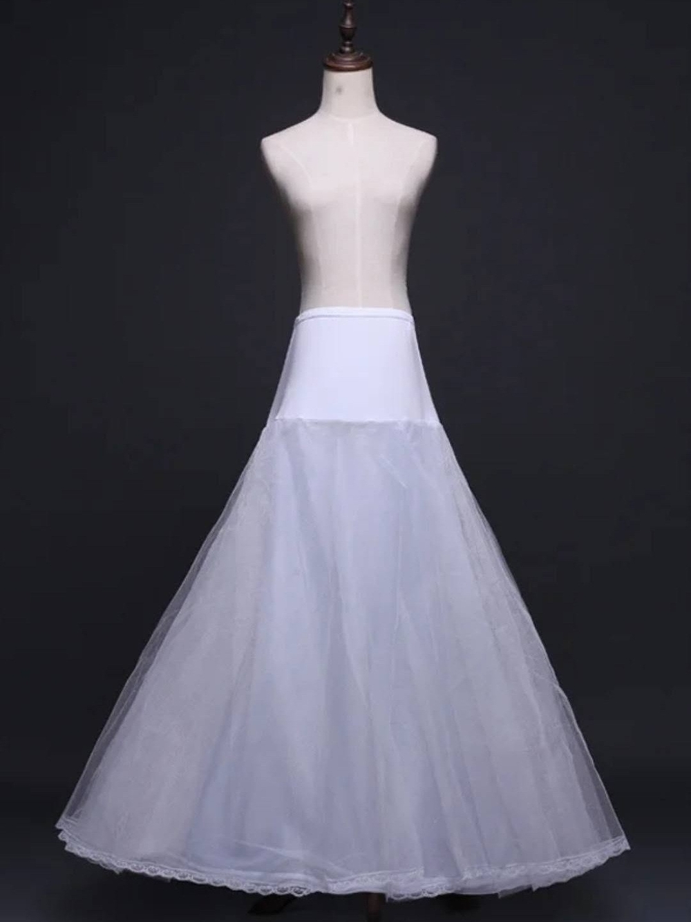 White Bridal Petticoat Crinoline for Wedding Dresses